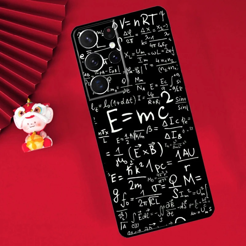 Physic Equations Math Case For Samsung Galaxy S24 Ultra S22 S23 Plus Note 10 Note 20 S8 S9 S10 S20 S21 FE Cover