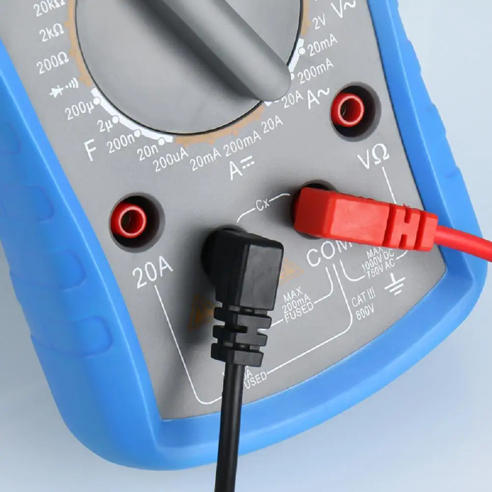 DT9205 Digital Multimeter with Continuity Test Buzzer Diode Check HFE Transistor Test and Low Power Consumption Design