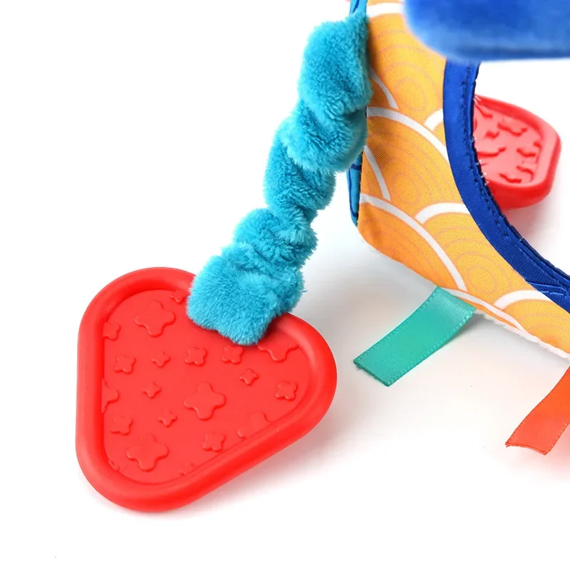 어린이 퍼즐 플러시 장난감 아기 동물인지 주사위 교육 계몽 유아 침대 옆 딸랑이 진정 감정 수면 보조