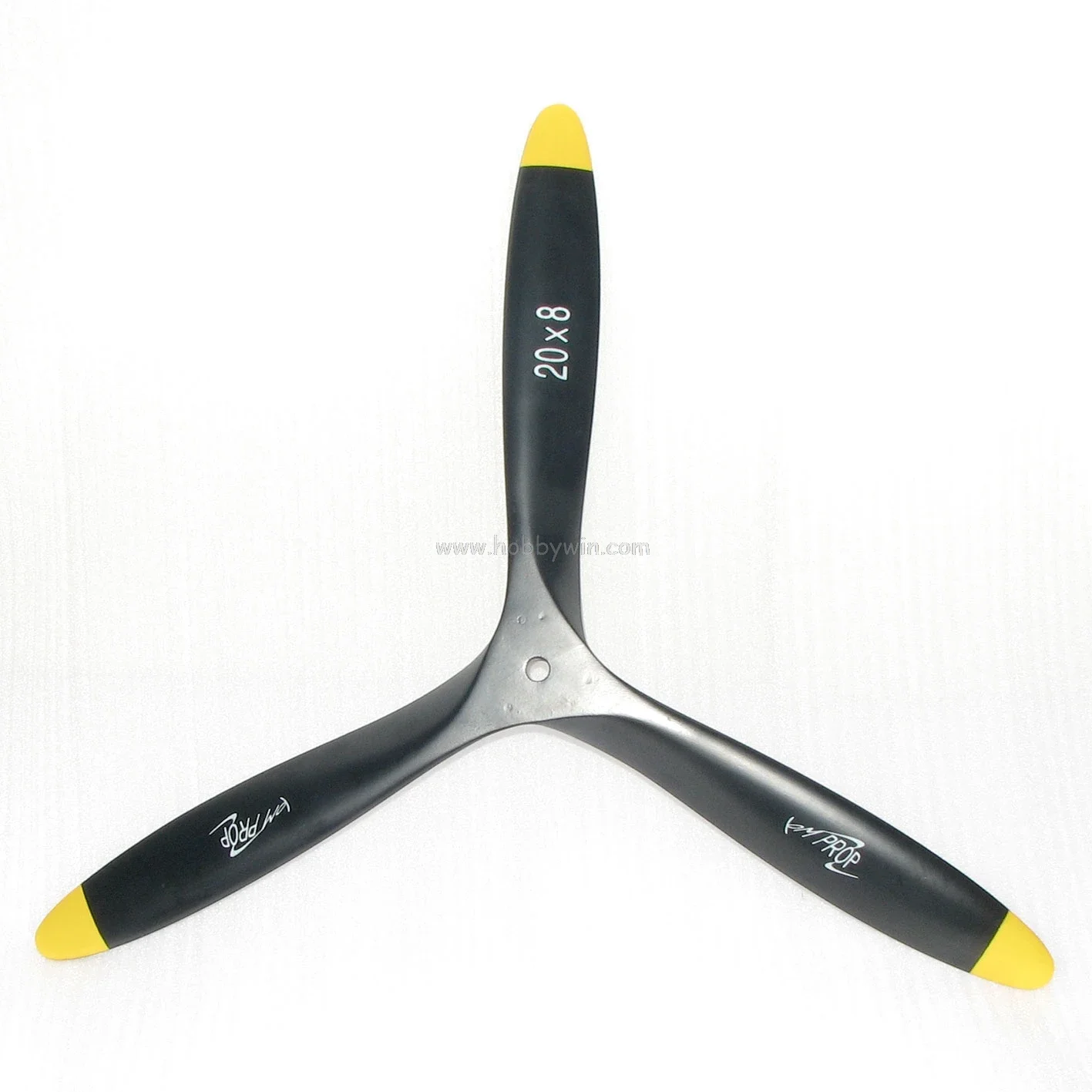 

20x8 wood propeller 3-blade black CCW beechwood fuel engine prop for rc plane /airplane