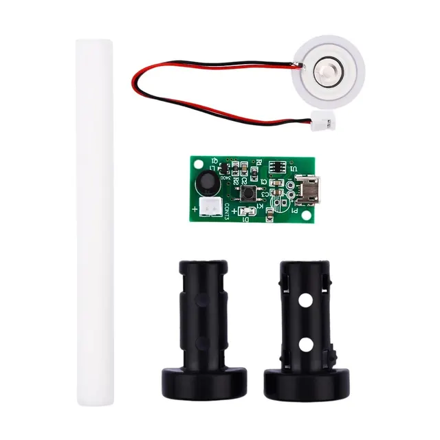 USB 5V 16mm/20mm 1.5-3W ultradźwiękowy nawilżacz atomizujący moduł DIY nawilżający przetwornik rozpylacz rozpylający zestaw podkładka gumowa