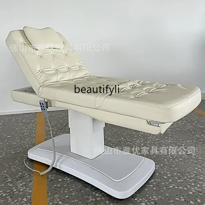 A182 C Electric beauty bed, spa massage bed for beauty salon, facial management inspection, eyelash bed 2