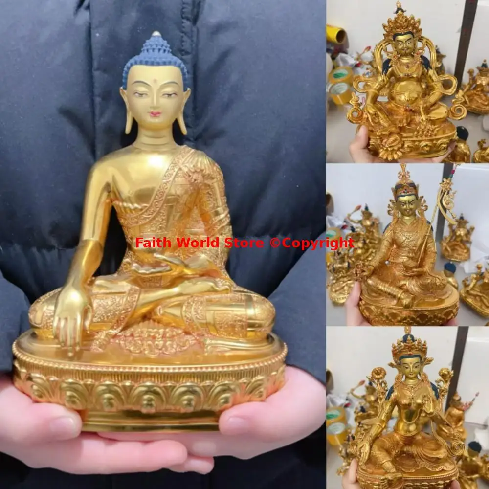 

2024 Asia Nepal Thailand 5A Buddha statue Shakyamuni Guru Rinpoche Jambhala Goddess Tara temple worship HOME protection