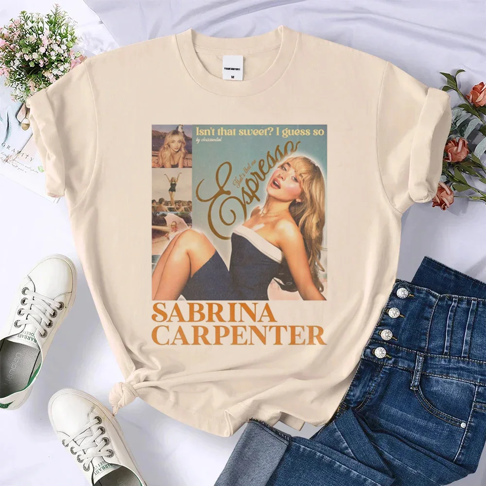 

Sabrina Carpenter Tee женская футболка в стиле Харадзюку одежда в стиле Харадзюку для девочек