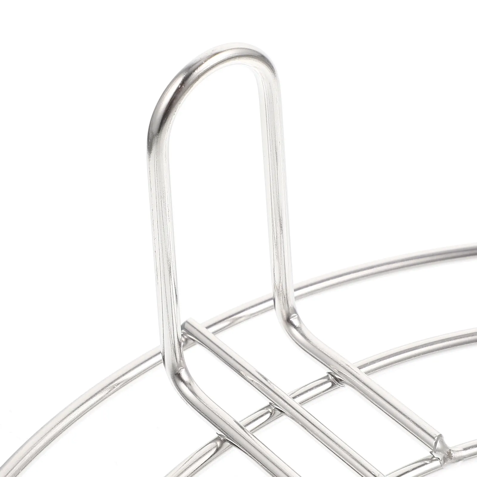 

Stainless Steel Egg Steamed Rack Lightweight Heat Resistant Egg Holder for Pot Kitchen Steaming Rack Cooking Tool