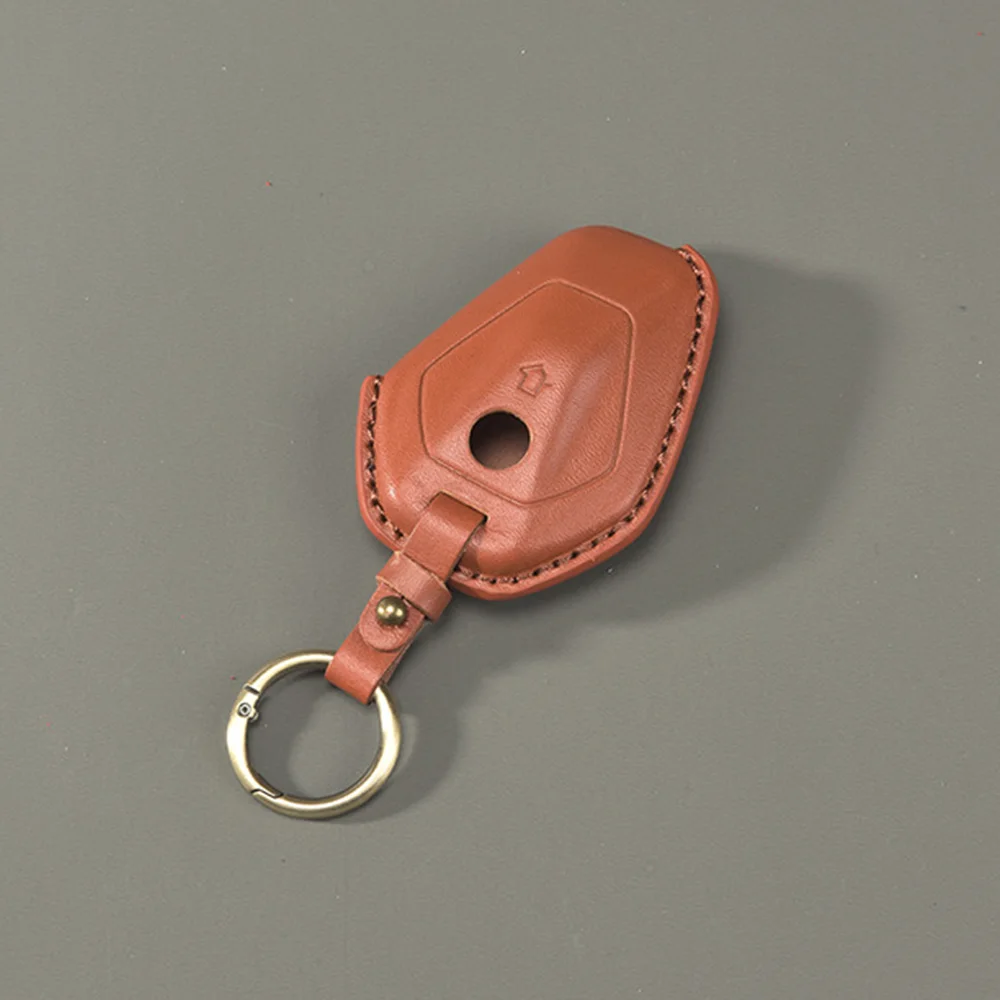 Fits for BMW R1300 GS Adventure R1300RT R1300R 2024 2025 Motorcycle Smart Remote Key Leather Cover Case Keyless Ride Keys Pouch