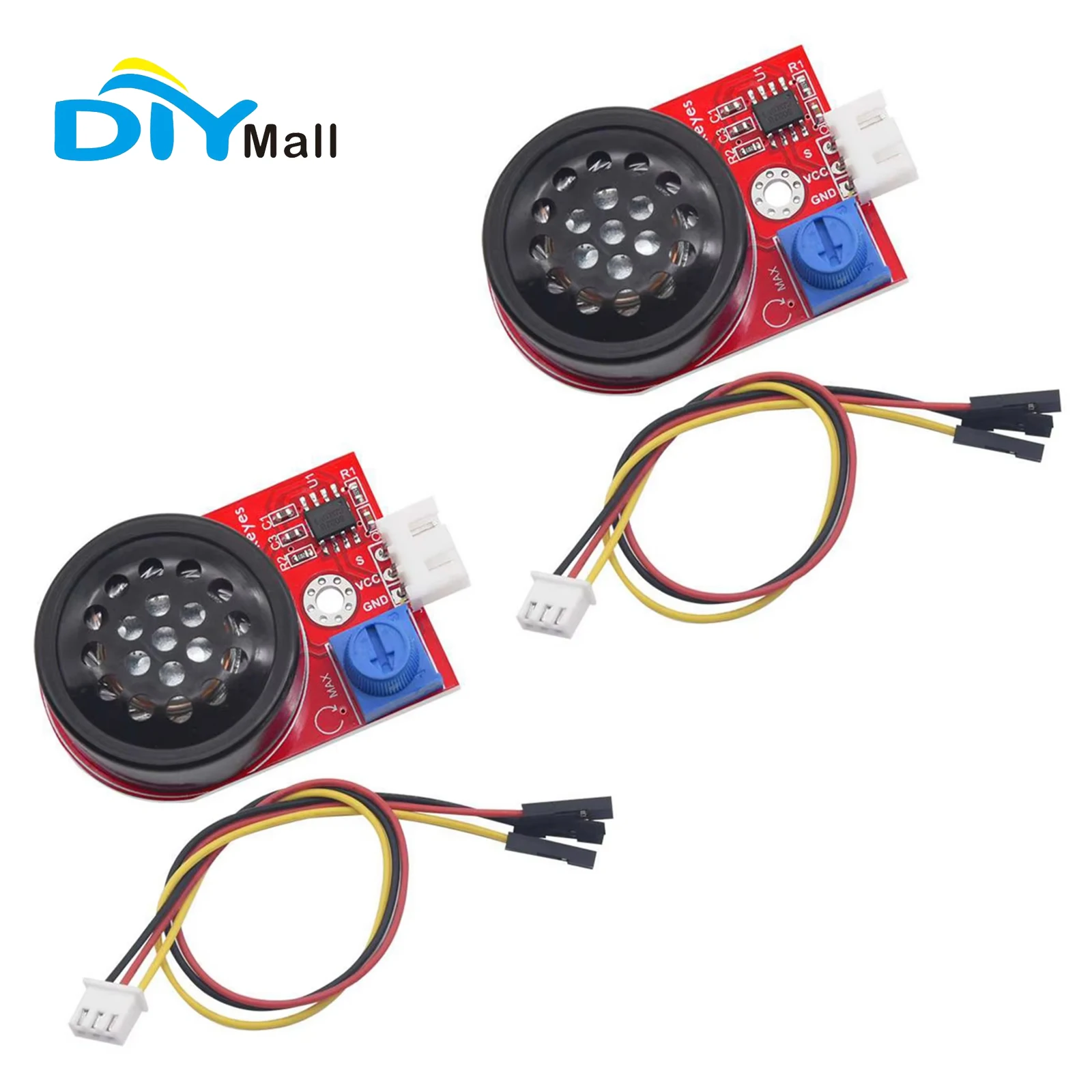 

2PCS Keyes 8002 DIY Audio Amplifier Module with SC8002B Chip 8.5x Magnification for Arduino Music Projects