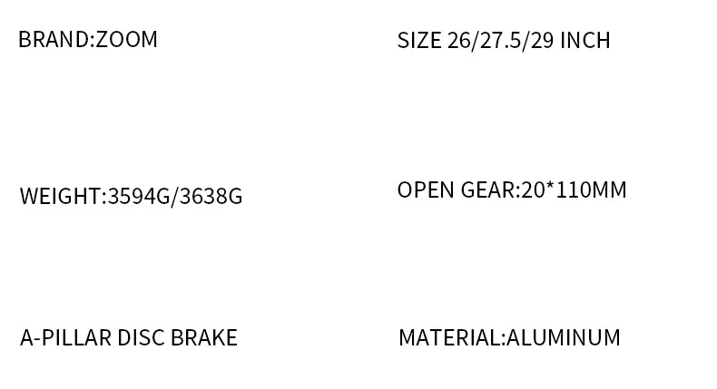 ZOOM Dual Crown DH Gabel – 26/27,5/29 Zoll MTB, hohe, 175 mm Verfahrweg, Rückprall- und Kompressionseinstellung, für Kraft-Downhill – Detail 3
