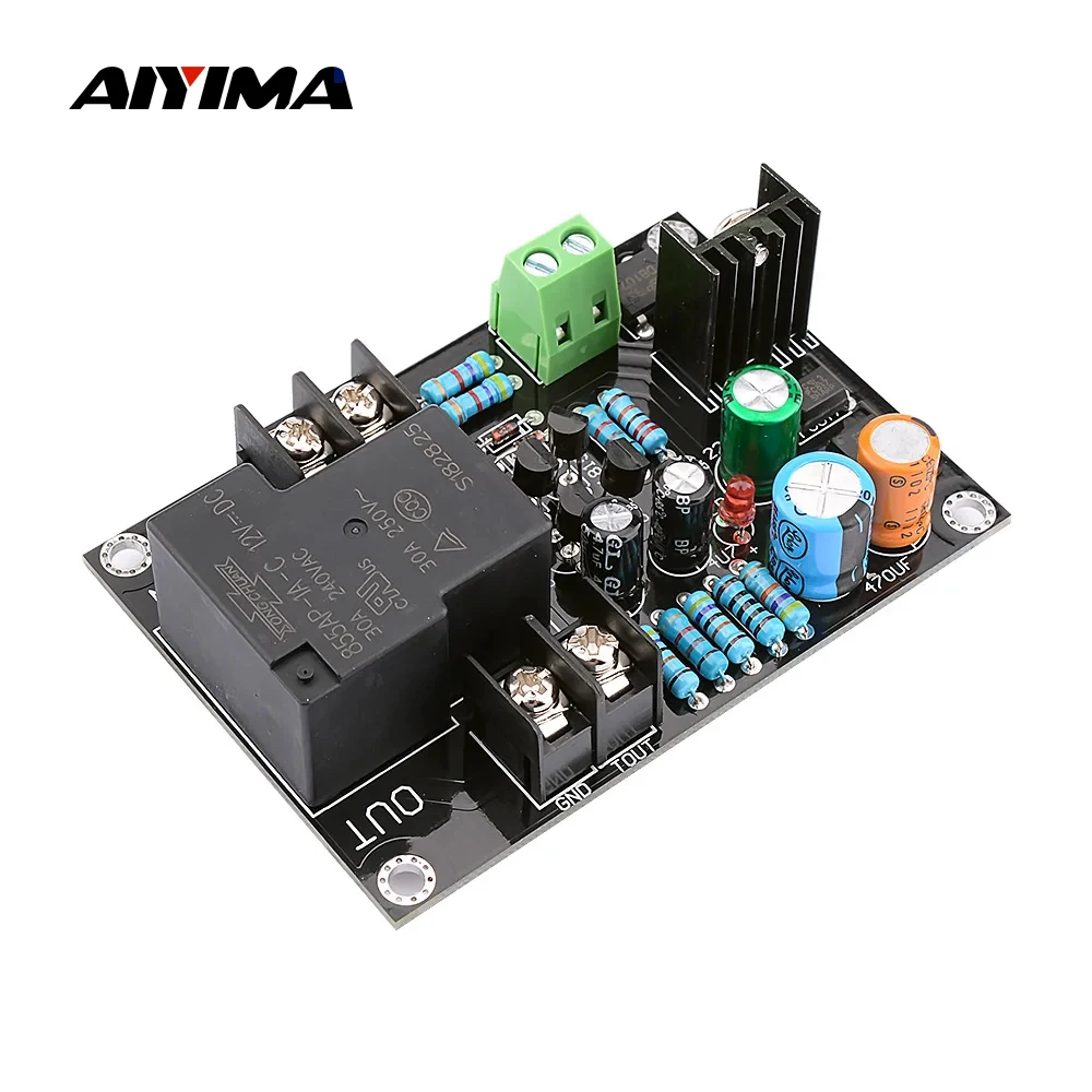 

AIYIMA 900W Mono Independent Speaker Protection Board 30A Relay High Power Protection Board For HIFI Amplifier DIY