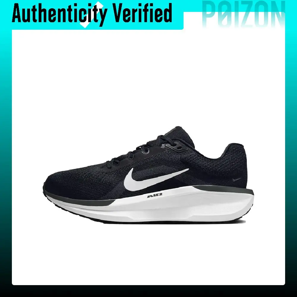 Nike Winflo 11 Mesh Breathable Low top Running Shoes Men's Black FQ8937-001