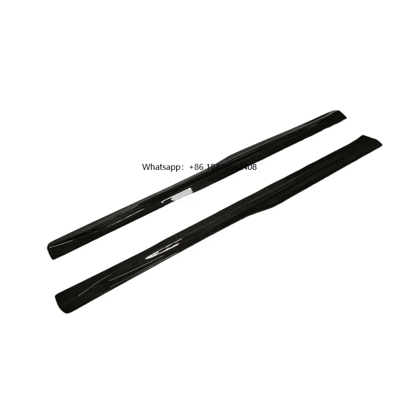 PSM Style High Quality Carbon Fiber 3k Twill Weave Screw-On Side Skirts for F82 M4 Body Kit