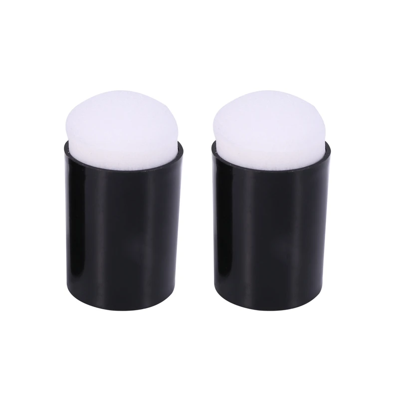 フィンガースポンジペイントパッド、スタンプブラシ、クラフトケース、アートツール、ボックス、オフィス、学校、描画、DIY、クラフト、50個