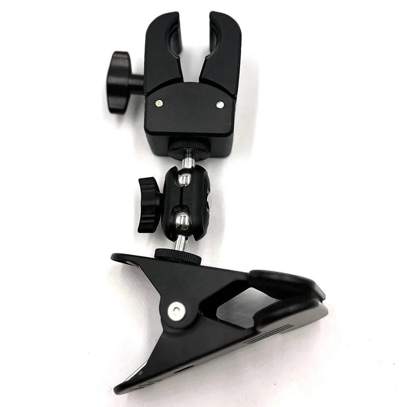 Live Stream Rack Accessories, Power Bank Support Clip, Thickened Pliers, Metal Strong Clip Fixing Bracket, Pea Pod.