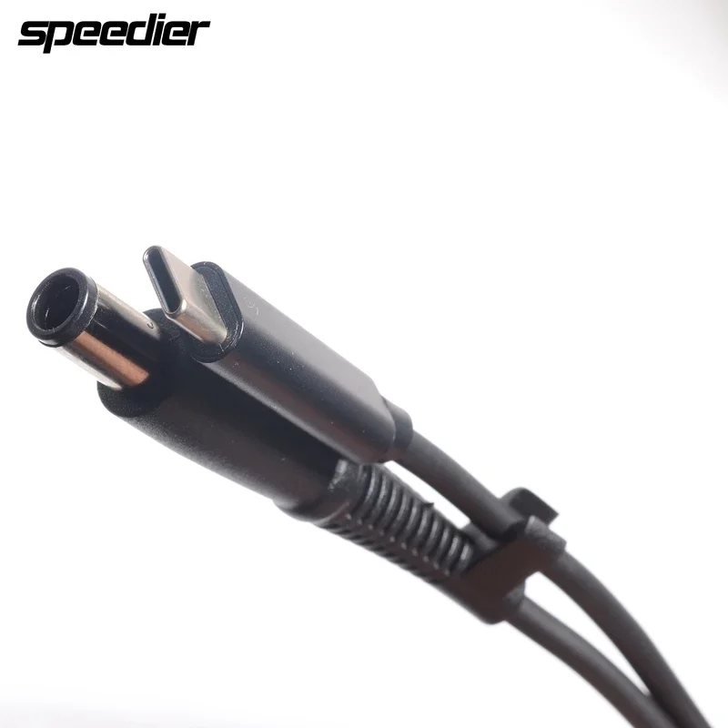 

7.4x5.0 mm with Pin Jack to USB Type C PD Power Adapter Converter 7.4*0.6mm DC Plug Connector Cable Cord for HP Laptop Charger