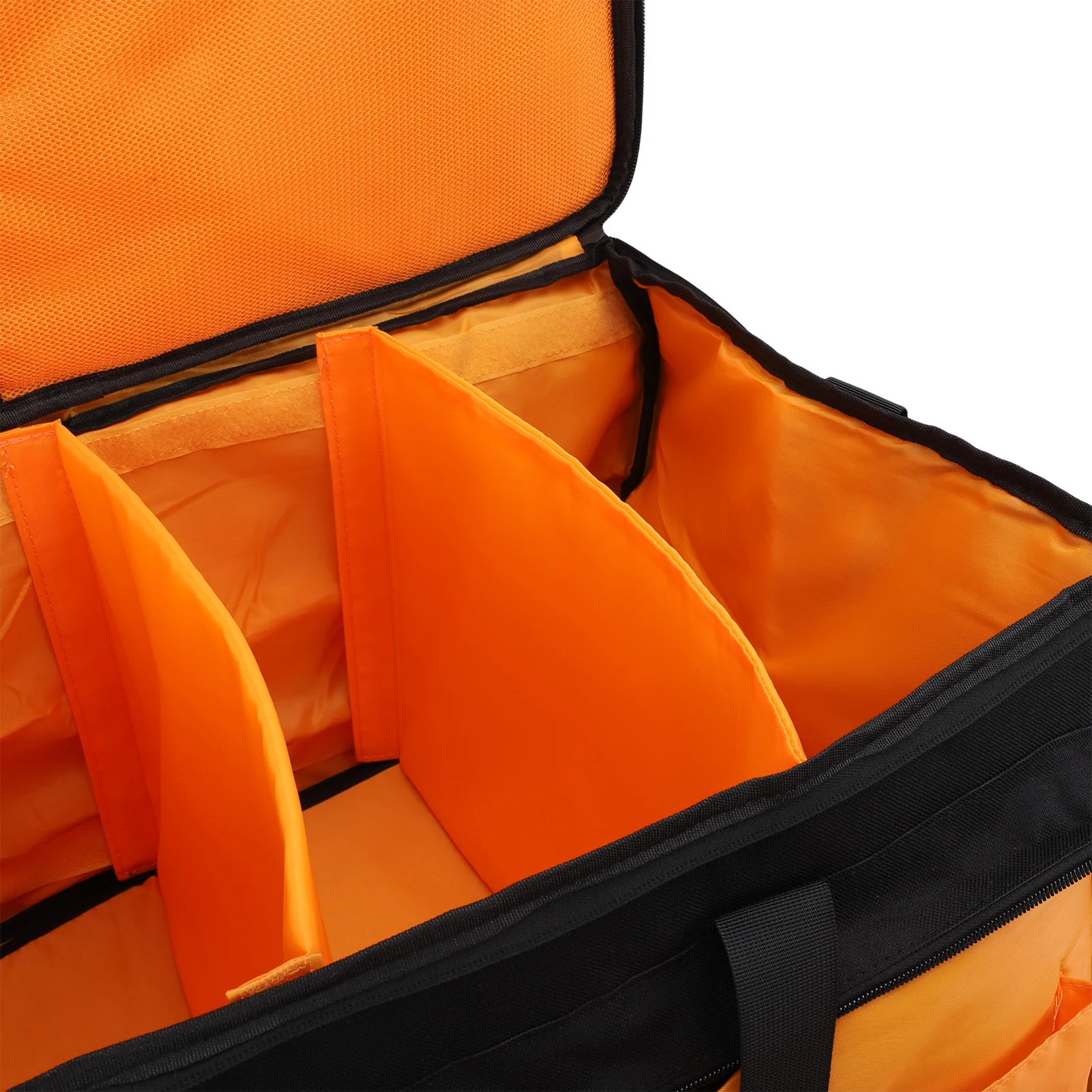 컨트롤러 휴대용 케이스 케이블 보관 가방 DJ 장비 가방 탈착식 칸막이 미끄럼 방지 바닥 음악 액세서리 보관 가방