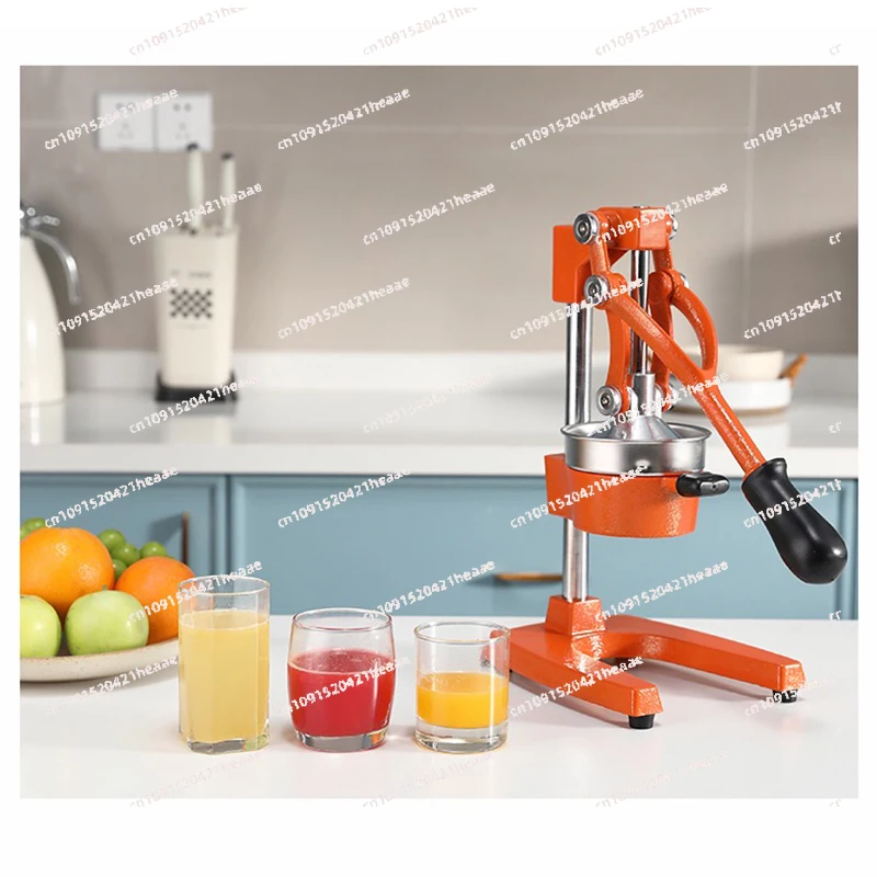 Suitable for Manual juicer stainless steel stall juicer manual squeeze fruit juice lemon orange watermelon juice