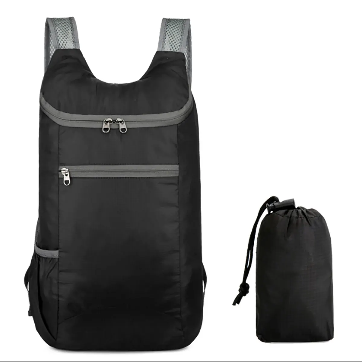 

1pc Weekend Travel Bag, Foldable Waterproof Tear-resistant Lightweight Backpack, Large Capacity Travel Business Backpack, Sports