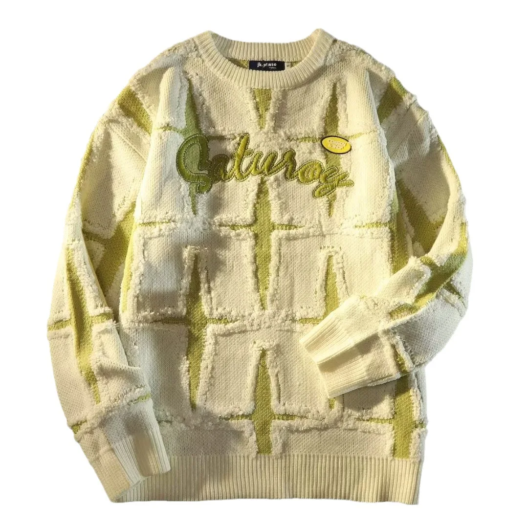 

Fashion Autumn and Winter Plus Size Men's T-Shirt Crew Neck Sweater Extra Large Warm Thickened