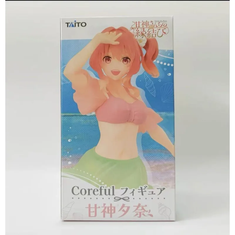 

В наличии Оригинальная фигурка TAiTO The Matchmaking of The Kangami Family Coreful Sweet God Yuna, 18 см, ПВХ, аниме-фигурка, игрушка, подарок, украшение