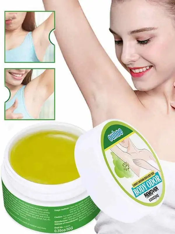 Natural Effectively Remove Body Sweat Odor Agent Antiperspirant Deodorant Remove Underarm Odor Refreshing Oil Body Care Cream