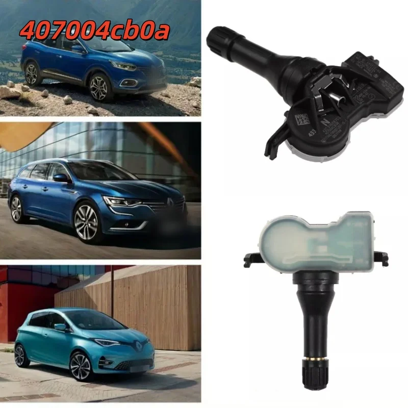 1pcs For Renault Kadjar 2015-On 40700-4CB0B 407004CB0A Tyre Pressure Monitoring Sensor Tpms Alarm Tools Car Accessories