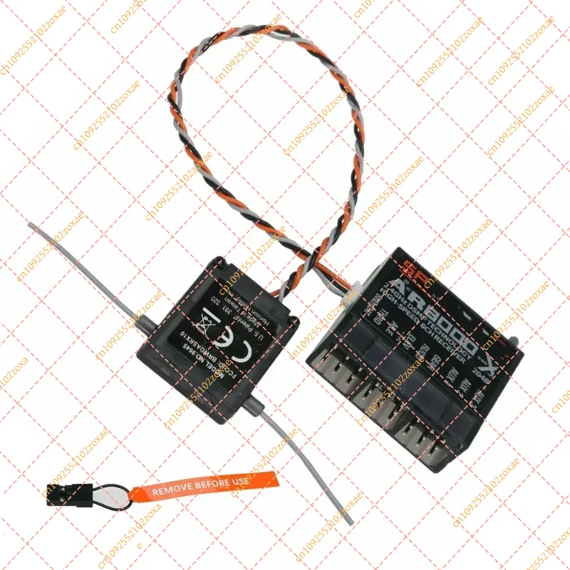 AR8000 8CH 2.4G DSM-X Receiver Remote Extension Compatible for SPEKTRUM DX8 DX9 JR X8D Transmitter