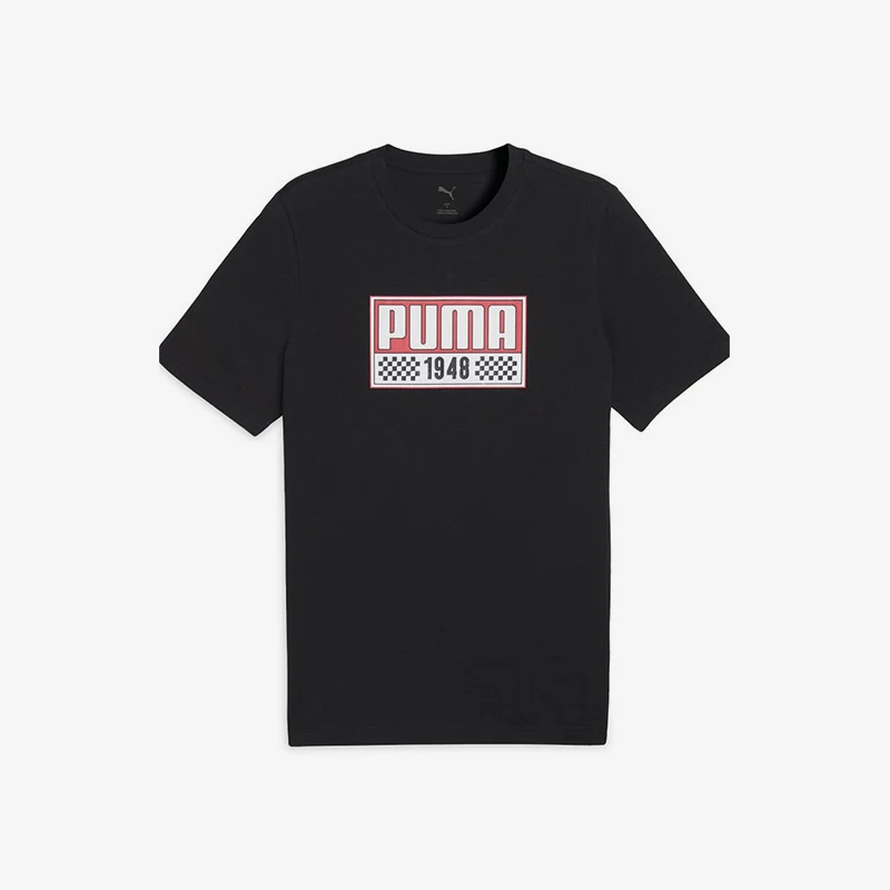 

Puma, подлинная летняя версия 2025, мужская спортивная тренировка для фитнеса, дышащая, с коротким рукавом, 688680-01