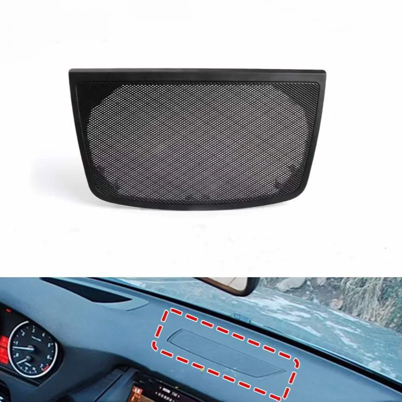 

For BMW X5 E70 2006-2013 X6 E71 E72 2008-2014 Instrument Middle Panel Speaker Dashboard Tweeter Grille Trim Cover