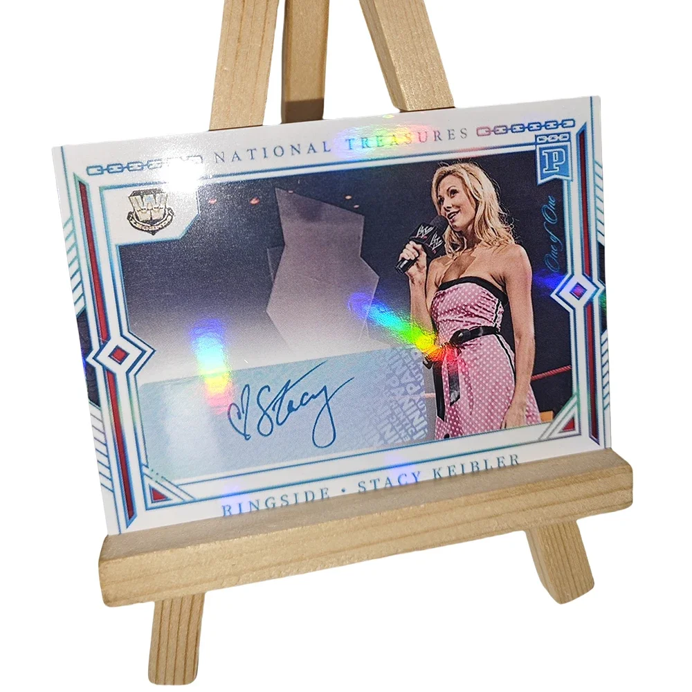 Panini 2024 WWE 국보 수집용 카드 Steve Austin John Cena The Undertaker Roman Reigns Rhea Ripley 컬러 플래시