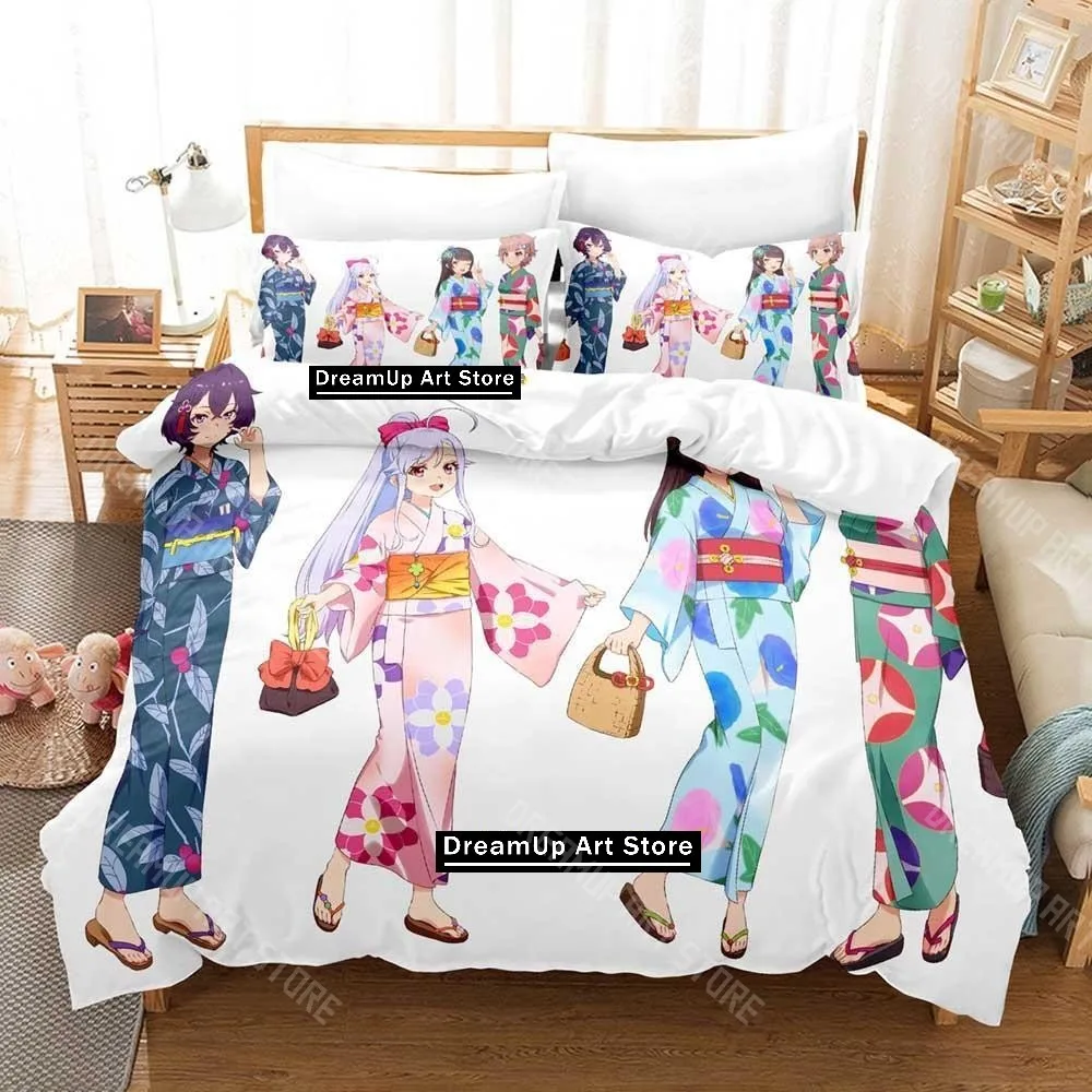 3D Printed World Dai Star Anime Bedding Set for Boys Girls Duvet Cover Pillowcase Twin Queen King Full Single Double Sizes