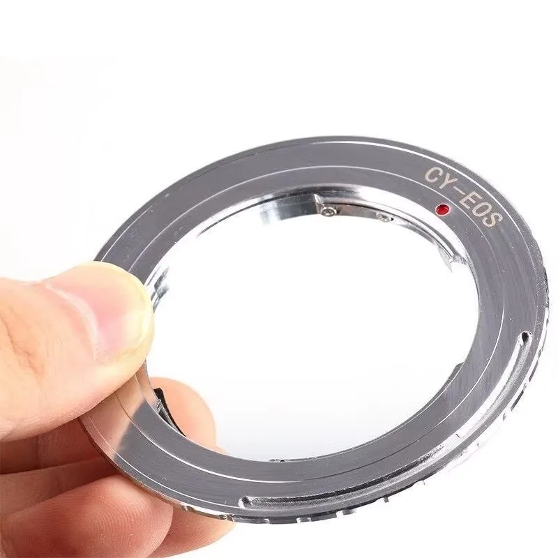 AF confirming Chip 3 Camera Lens Adapter Ring for CY-EOS Contax/Yashica CY/YC Lens to for Canon EOS Camera 5D2 5d 50d 60d 1d 3d