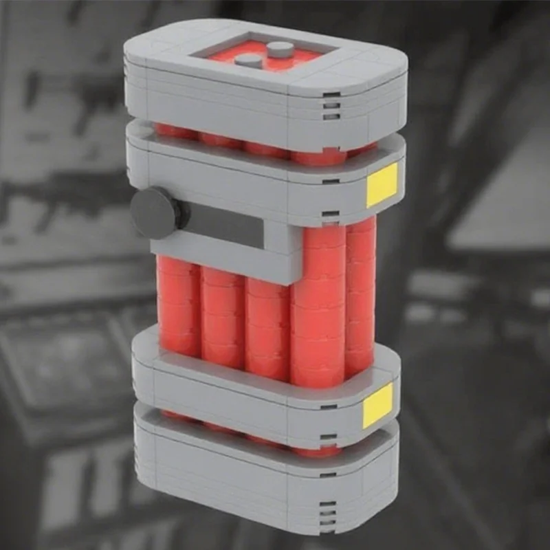 213 قطعة MOC TED DYNAMITE والعتاد ألعاب الفيديو ولعبة مجسمة اللبنات البناء الإبداعية هدايا عيد الميلاد فكرة الطوب عيد ميلاد #5