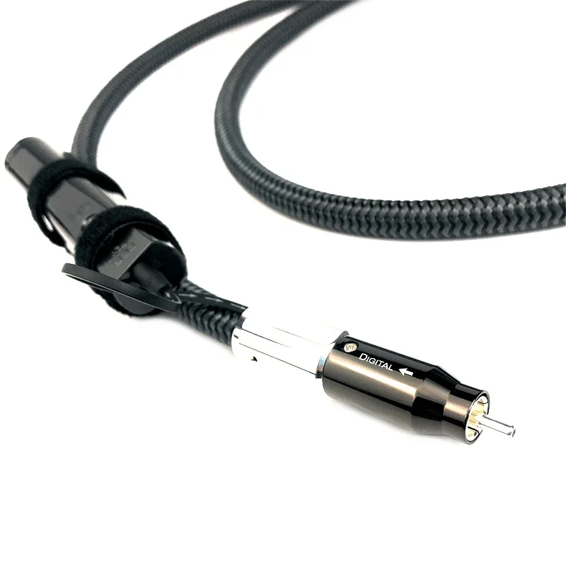 Cyfrowy kabel koncentryczny WEL Signature RCA Perfect-Surface Silver (PSS) Kabel do dekodowania audio HiFi z baterią 72V