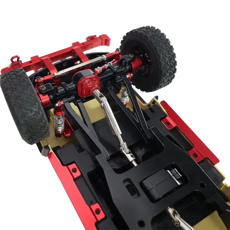 For 1/12 Scale MN82T LC79 MN82S Mn82pro MN82 RC Car Accessories- Upgrade Pull Rod Shock Absorber Shock Frame Kit