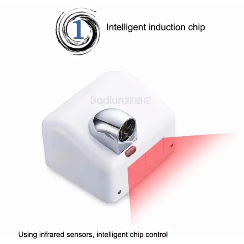 STLF DWJ Heavy Hand Dryer Real High Power High Speed Wind Hand Dryer