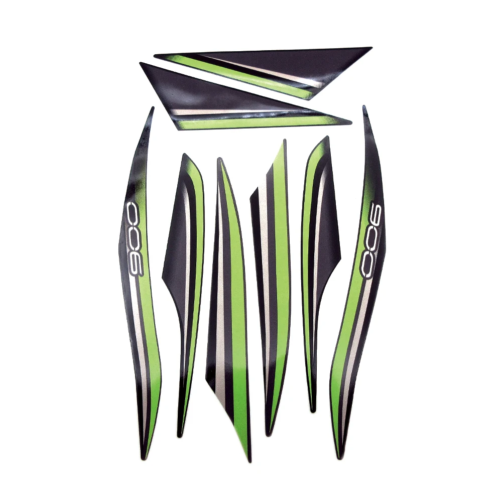 For Kawasaki Z900 Z 900 2017 2018 2019 Motorcycle Racing Fairing Stickers Full Kit Applique Emblem Decorative Decals Accessories