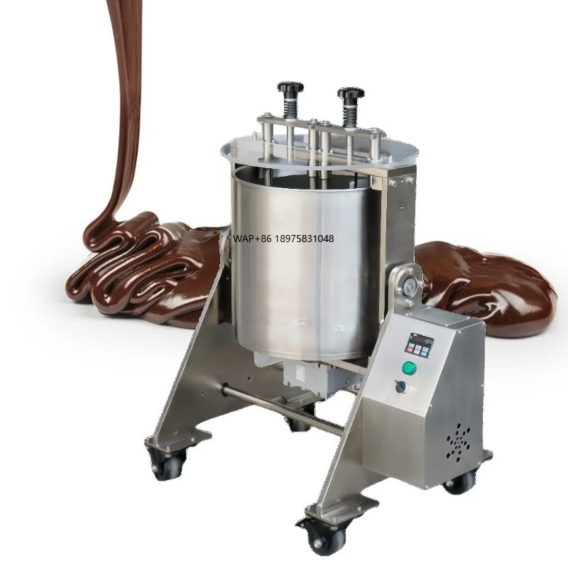 

Stainless Steel Cocoa Nibs Into Chocolate Cocoa Bean Processing Machine 10l/25l/60l Chocolate Cocoa Grinding Machine