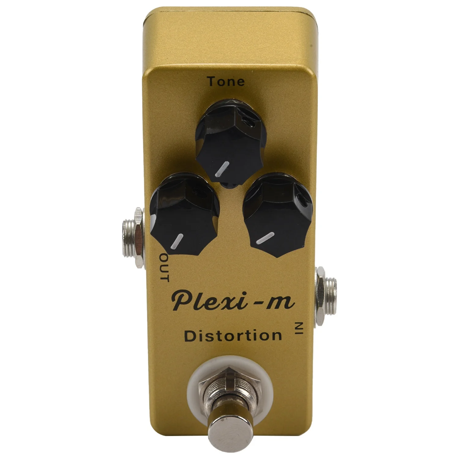 MOSKY plexi-m Pedal efek distorsi gitar elektrik, suku cadang gitar cangkang logam penuh True Bypass