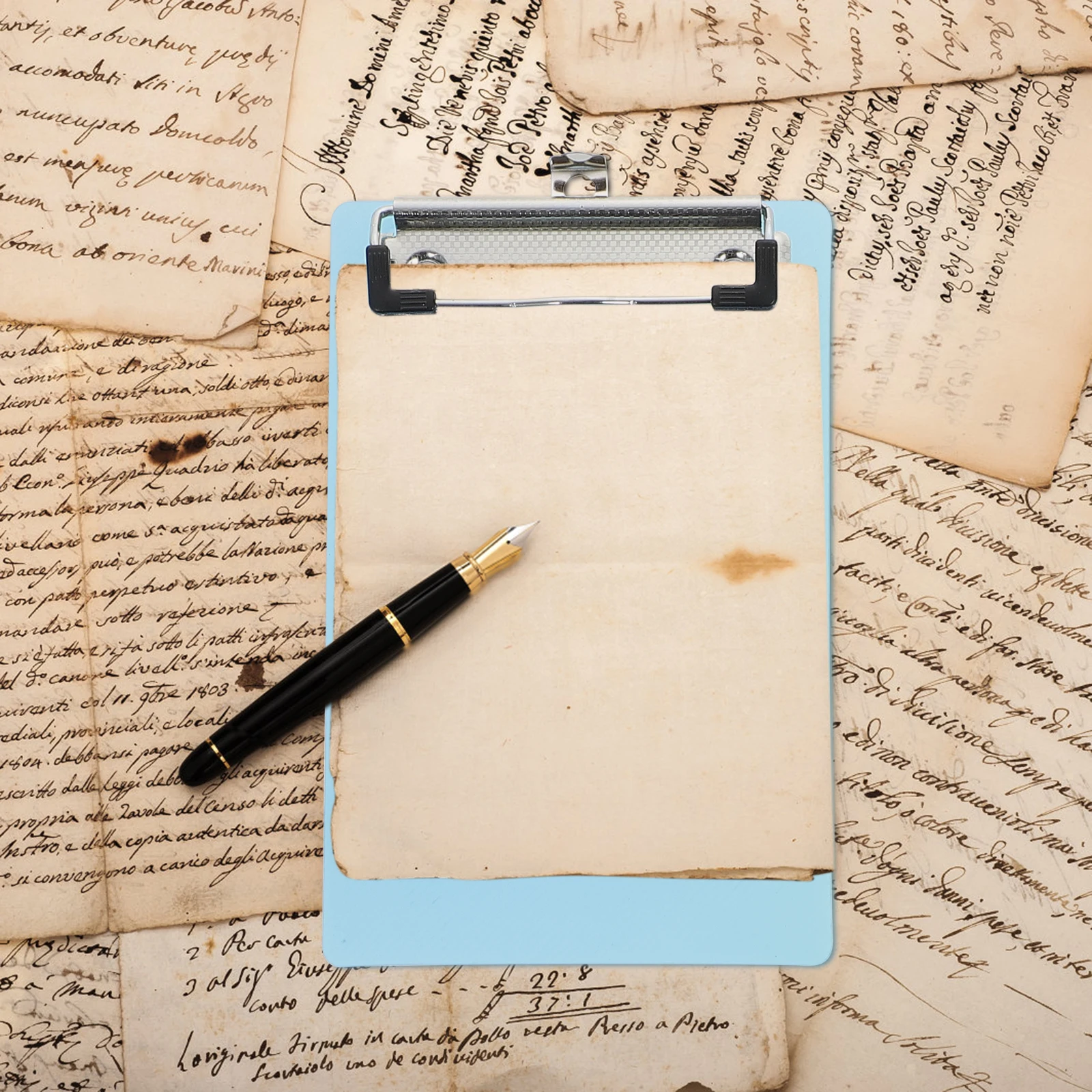 

5Pack Transparent Mini Clipboard Plastic A6 Clipboards Colourful Scratch Resistant Low Profile Clip for Office School