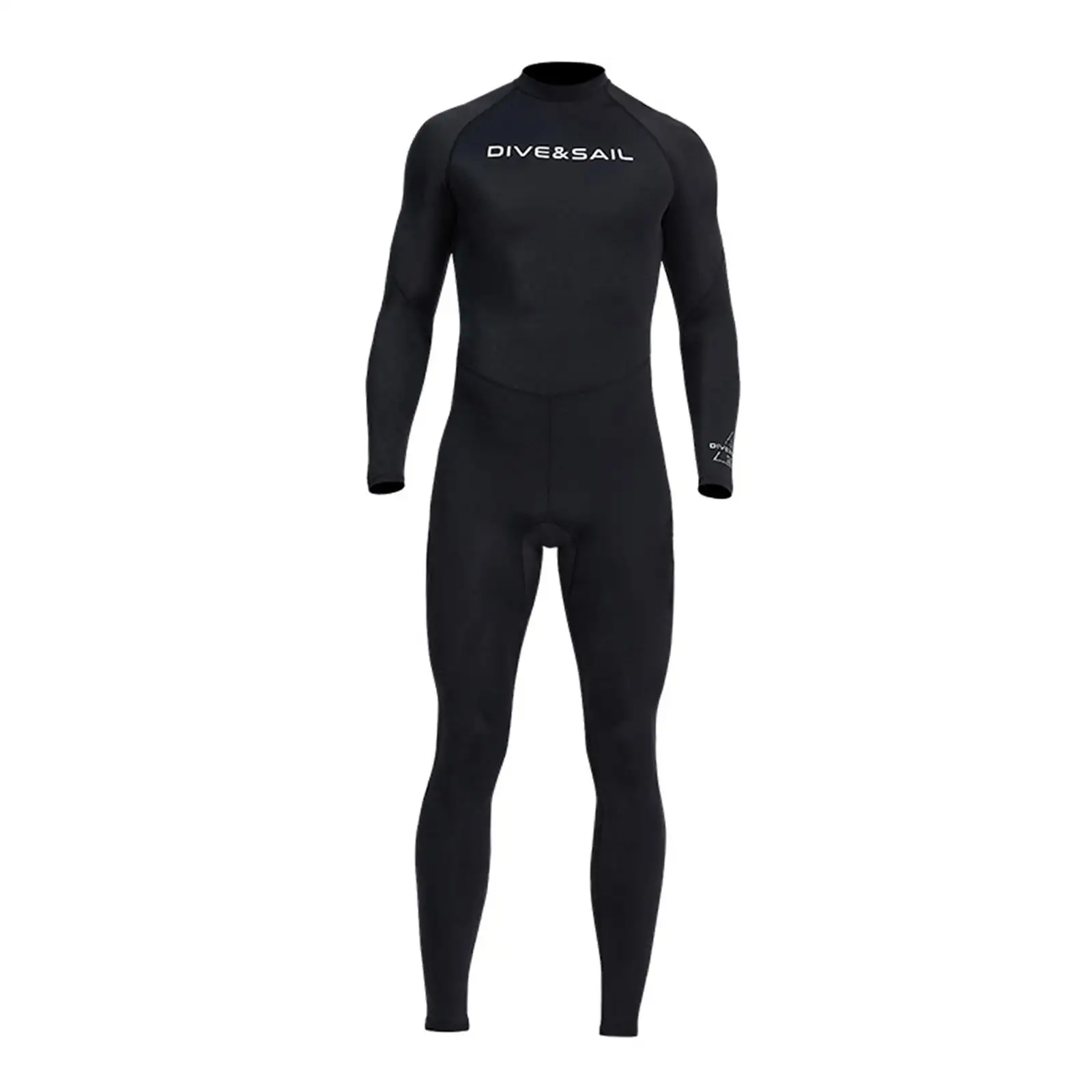 Women Men Diving Wetsuit One-piece Back Zipper UV Protection Surfing Scuba Snorkeling Swimsuit