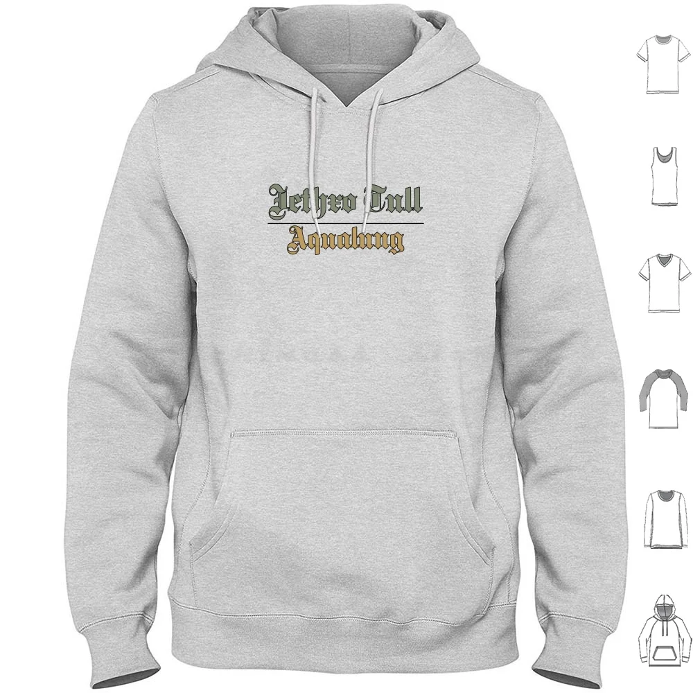 Jethro Tull: Sudaderas con capucha Aqualung de manga larga Jethro Tull Aqualung Música clásica Hard Progressive Prog Música de los años 70