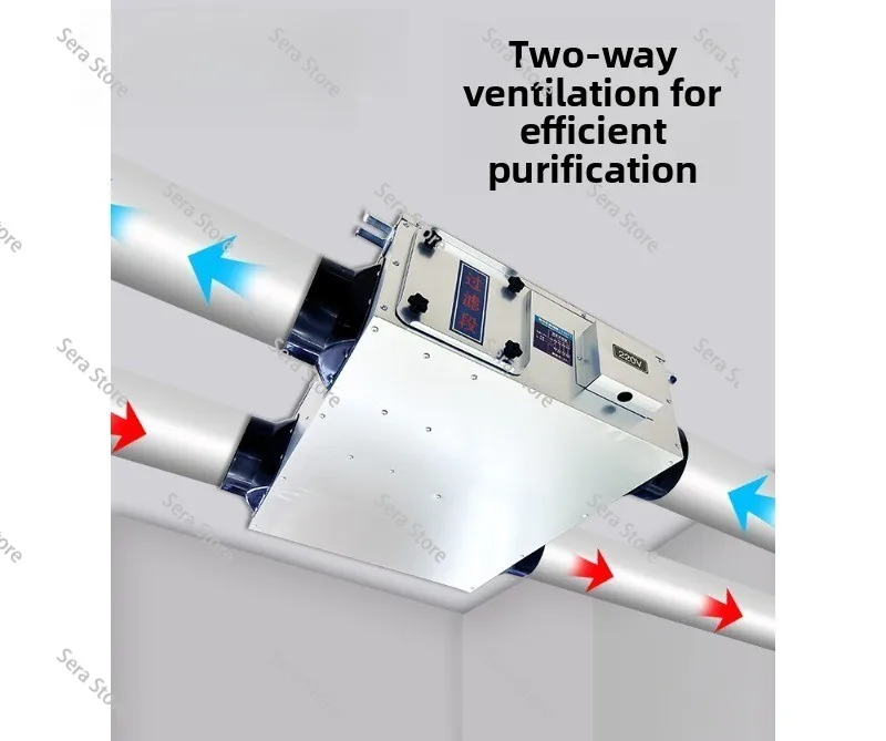 Fresh Air System Household Total Heat Exchanger, Two-way Flow Fresh Air Ventilator