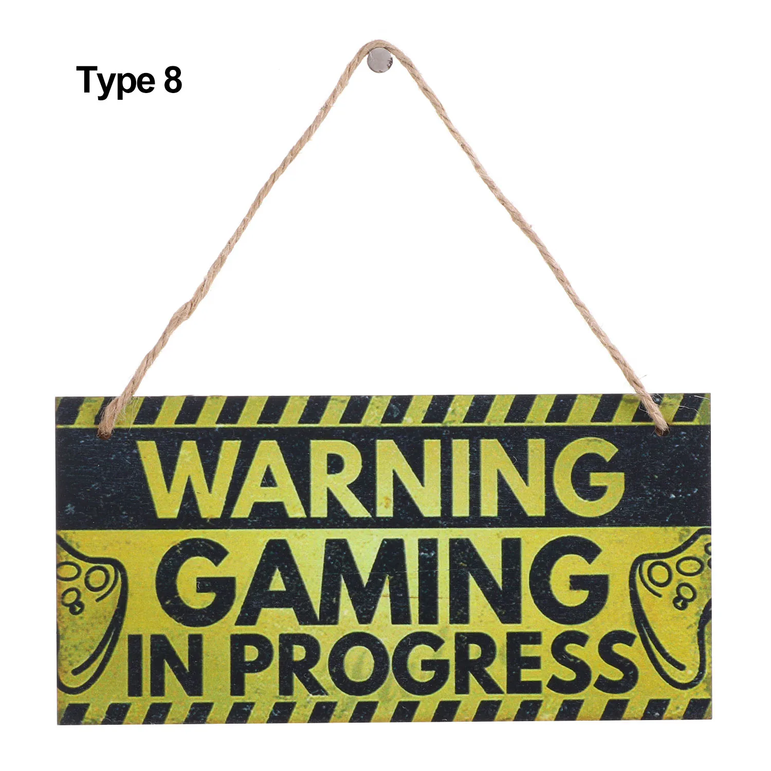Funny Gifts For Teens, Boys Girls Door Wall Decor Do Not Disturb Gaming Room Sign Wood Plaque Hanging Pendant I'm Gamer