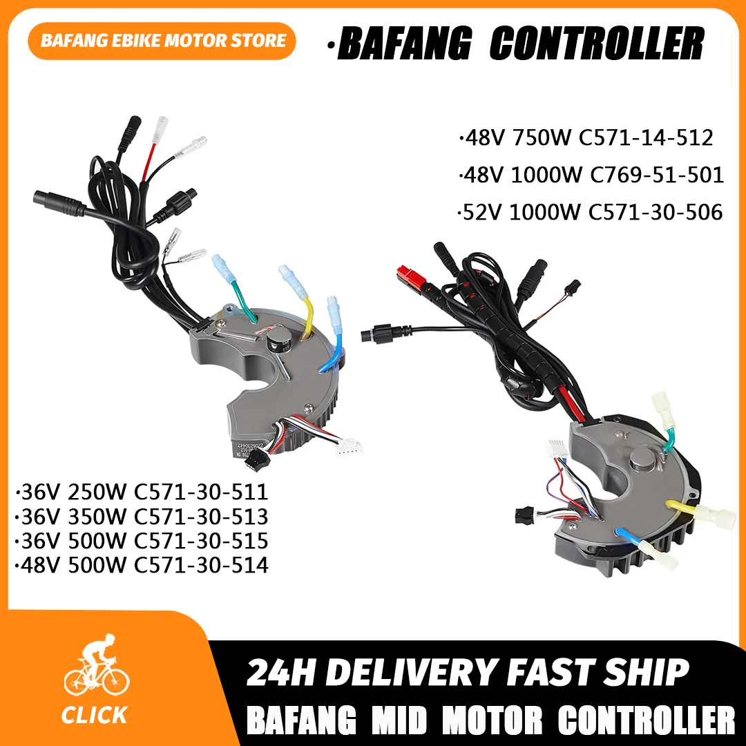 Bafang Mid Drive Motor sostituzioni Controller per BBS01 BBS02 BBS02B BBSHD 36V 250W 350W 500W 48V 750W 52V 1000W accessori