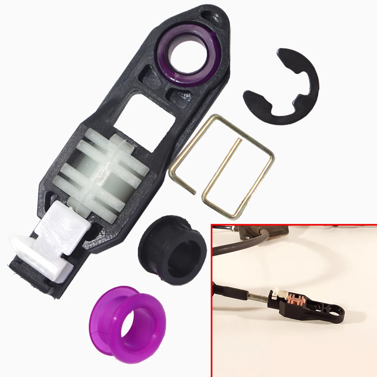 

5/6PCS Gearbox Shift Cable Linkage Control Bushing Kit for Mazda2 DY DE/DH DJ DL Gear Shifter Lever Selector Transmission Parts