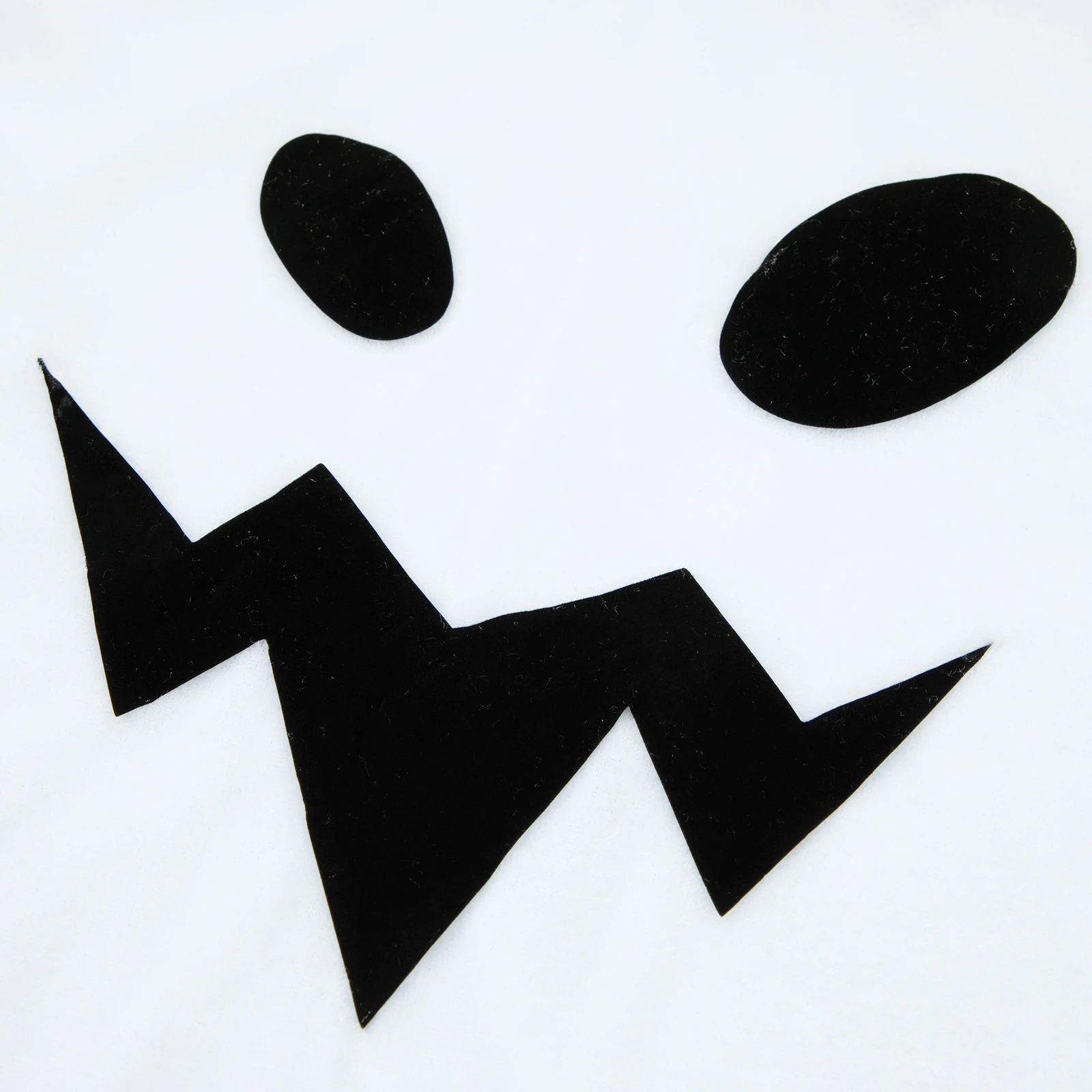 Cape d'Halloween à Capuche Blanche pour Enfant, Costume de Cosplay à Franges, Imprimé Fantôme Drôle, pour Performance sur Scène