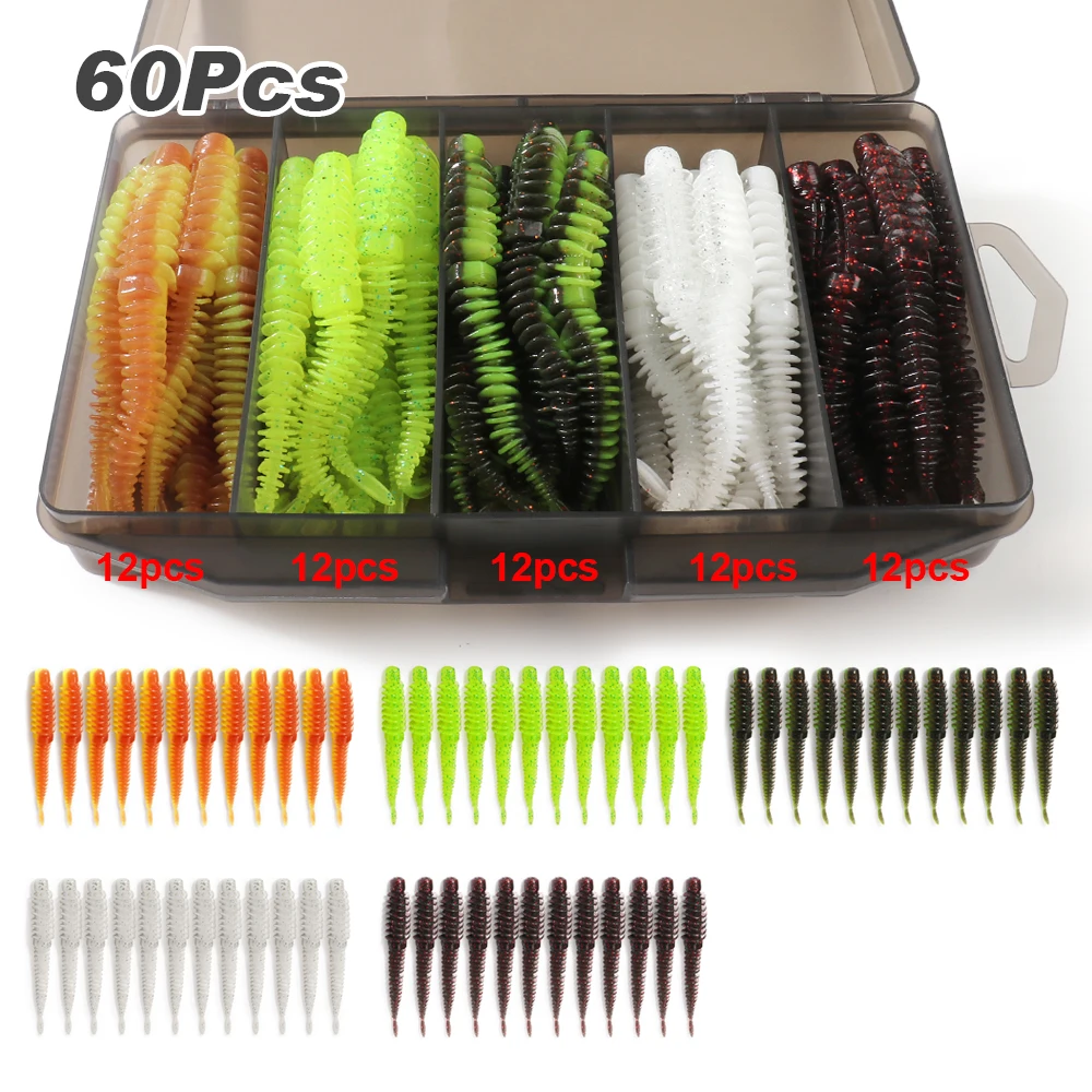 Señuelos Swimbait para carpa – Vinilos TPE con anzuelo Jig Head - imagen 5