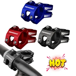 MTB Power Stem Road Bike Mountain Bicycle Bridge Short Power Aluminum Alloy Mountain Bike Stem Short Handlebar Stem 31.8 Cycling