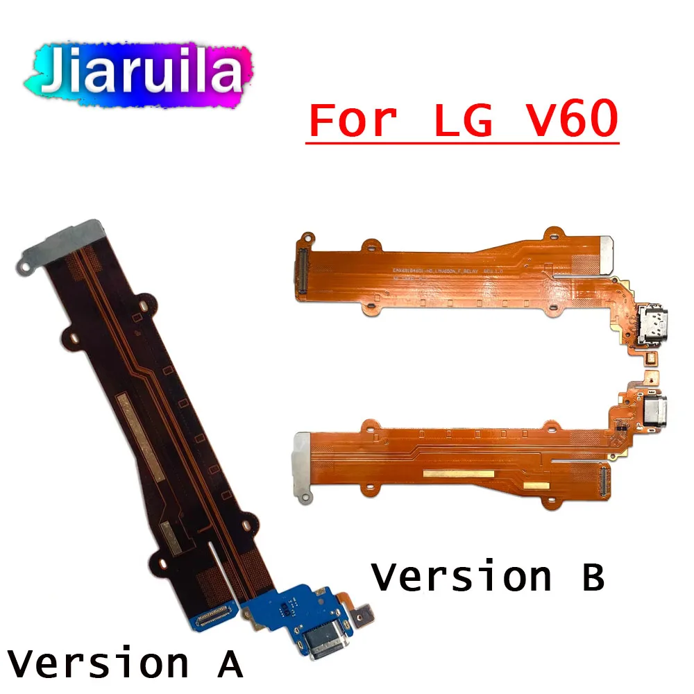 10Pcs Charger USB Charging Connector Port Flex Cable With Microphone For LG V60 5G V600 V600TM V600AM