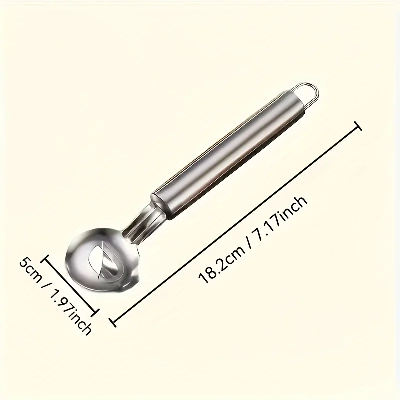 Noodle Cutter for Household Kitchen Manual Cooking Tool Accessory 1/2/3 PCS Cactus Peeler Spoon Stainless Steel Multi-Functional